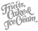 Fruits Cake & Ice Cream